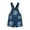 Blue-2222, variant on Kidscool Space Baby & Little Boys Dinosaur Car Embroidered Ripped Fashion Denim Shortalls,Blue,6-12 Months