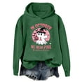 thumbnail image 4 of Cancer Shirts Women In October We Wear Hood Sweatshirt, 4 of 4