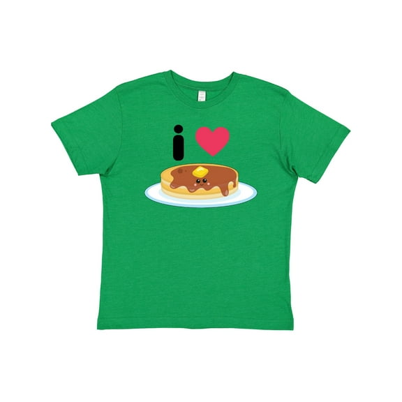 Inktastic I Love Pancakes Youth T-Shirt