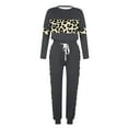 thumbnail image 5 of Women's Plus Size 2-Piece Athletic Matching Set with Crewneck Sweatshirt and Joggers for Casual Lounge Wear Outfit, 5 of 7