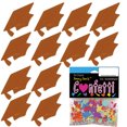 thumbnail image 3 of Confetti Grad Cap Orange - Pouch (1/2 oz) - CCP8407, 3 of 8