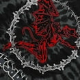 thumbnail image 2 of Black Sabbath  Adult Red Henry Tie Dye T-Shirt, 2 of 2