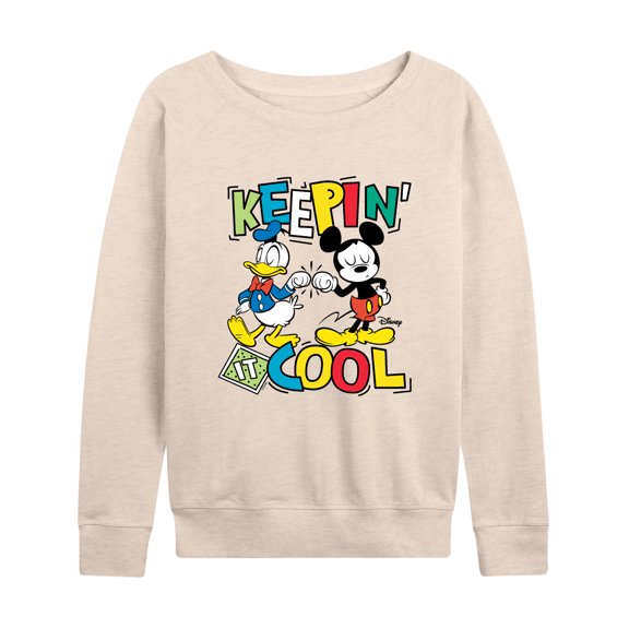 Disney - Keepin It Cool - Women's Lightweight French Terry Long Sleeve Shirt