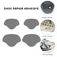 thumbnail image 1 of 4 parches para zapatos Vamp Repair Sticker Sticky Insole Heel Hole Protector (Gris), 1 of 5