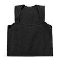 thumbnail image 4 of Tank Tops for Women Women's Stretchy Square Neck Ribbed Crop Camisole Camisole Tops for Women Black L, 4 of 4