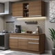 thumbnail image 2 of Cocina Integral 150cm Marrón Glamy MADESA 01, 2 of 5