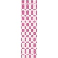 thumbnail image 2 of Addison Rugs Chantille Indoor/Outdoor Transitional Squares Blush Washable Runner Rug, 2'3" x 7'6", 2 of 6