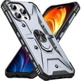 thumbnail image 2 of Case for iPhone 16 Pro Max,Military Grade Drop Full-Body Shockproof Protective Built in 360° Rotate Magnetic Kickstand Ring Holder Phone Case for iPhone 16 Pro Max,6.9 Inch 2024 (Blue), 2 of 18