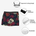 thumbnail image 6 of Bingfone Roses Skulls Men'S Underwear - Casual Stretch Boxer Briefs-Medium, 6 of 9