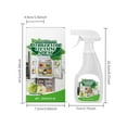 thumbnail image 3 of Refrigerator Cleaning Spray 237ml, Powerful Degreasing Cleaner for Stains & Odor Removal, Fresh Scent Fridge Cleaner with Freshening Agents, Easy Spray & Wipe Formula, 3 of 9