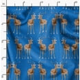 thumbnail image 2 of Soimoi Polyester Crepe Fabric Deer Animal Print Fabric by The Yard 42 Inch Wide, 2 of 5