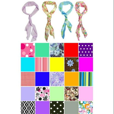 Club Pack of 12 Women's Contemporary Stylish Scarves
