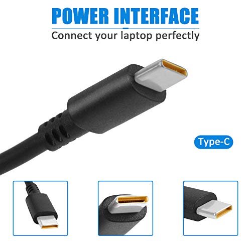 Cargador USB C Compatible para Yoga 720 (13") 720-13IKB 720-13 730-13