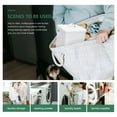 thumbnail image 3 of WHAMVOX 1Pcs Laundry Powder Bucket White Rectangular Iron Sheet for Household Users Detergent Storage 9x8in, 3 of 8