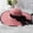Pink Black Trim, variant on Korea Style Women Summer Hat Solid Plain Big Bow Wide Brim Sun Hat Ladies Floppy Beach Cap Hat Packable Female Straw Hat