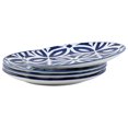 thumbnail image 3 of Mainstays Glazed Blue pattern Round Stoneware Dinner Plate, 10.5”, 3 of 5