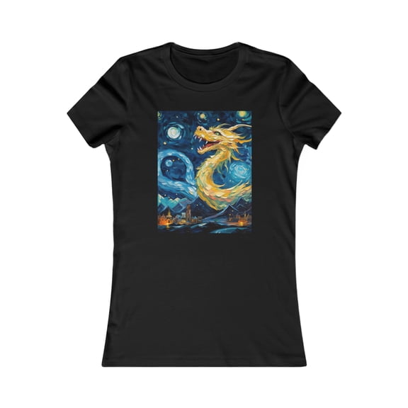 Behold the Night Dragon Women's Favorite Tee