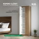 thumbnail image 3 of Ropero Closet Armario de Madera con 5 Entrepaños y 2 Puertas, Almacenamiento de Ropa, 3 of 8