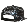 thumbnail image 2 of Men's Mitchell & Ness Black Golden State Warriors Storm Season Snapback Hat, 2 of 3
