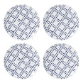 thumbnail image 5 of Oneida Harbour 12-Piece White & Blue Porcelain Tableware Set (Service for 4), 5 of 13