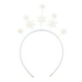 thumbnail image 1 of EeaseMX 1 adorable diadema de copo de nieve para Navidad, aros para el pelo, decoración para fiestas, 1 of 8