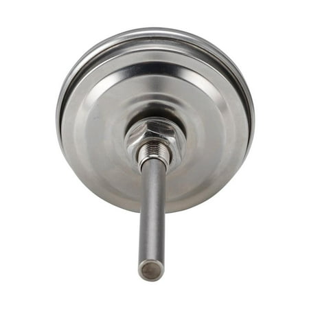 

Gecorid Barbecue Charcoal Grill Temperature Gauge Pit Stainless Steel Temp Gauge BBQ Meat Thermometer