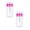 A*2, variant on Push Down Pump Dispenser,Acetone Pump Dispenser,Nail Polish Remover Pump,Pack of 2 Push Down Empty Lockable Pump Dispenser Bottle for Nail Polish and Makeup Remover,Black Top Cap