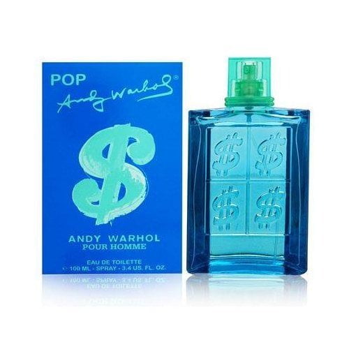 Perfume Andy Warhol Pop para hombre EDT en aerosol de 100 ml