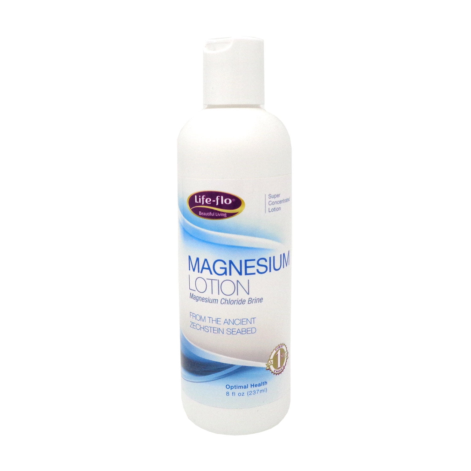 LifeFlo Magnesium Lotion Magnesium Chloride Supplement Sourced from