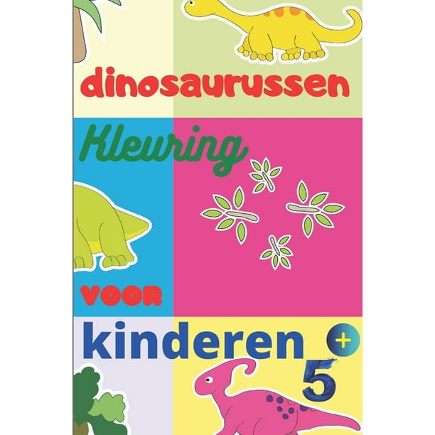 Dinosaurussen kleuring voor kinderen: voor kinderen of dinosaurus 6po x 9po 33 paginas Broché -