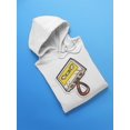 thumbnail image 3 of Retro Music Symbol  Hoodie Men -Image by Shutterstock, Male Small, 3 of 4