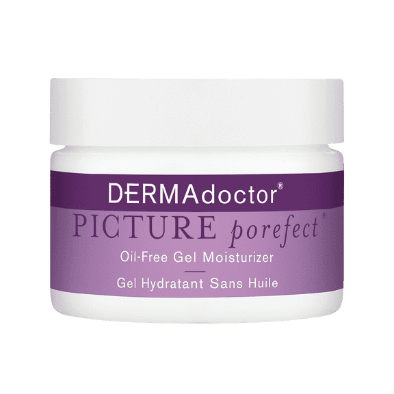 DERMAdoctor Picture Porefect Oil-Free Gel Moisturizer | Hydrating, Pore-Refining, Non-Comedogenic, 1.69 fl oz