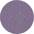 thumbnail image 1 of Ahgly Company Machine Washable Indoor Round Transitional Dark Purple Area Rugs, 5' Round, 1 of 7