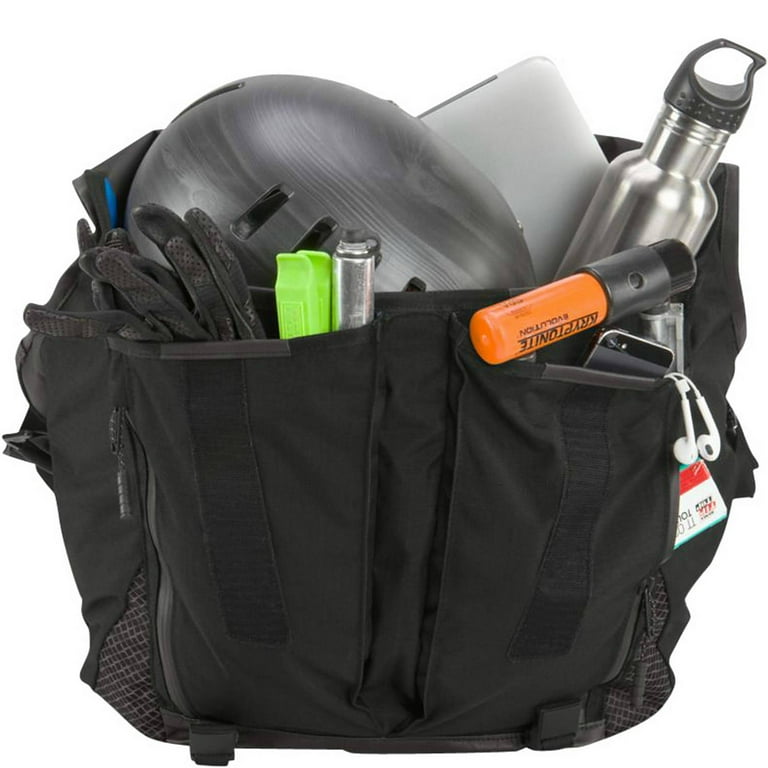 Timbuk2 Especial Cycling Messenger Bag Cordura Nylon Ripstop Large 2015 Version Black