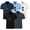 Z503, variant on 5 Pack Polo Shirt for Men's and Big Men's, Comfort Collar Casual Golf Polo Shirts with Sunglasses Loop, Sizes XL