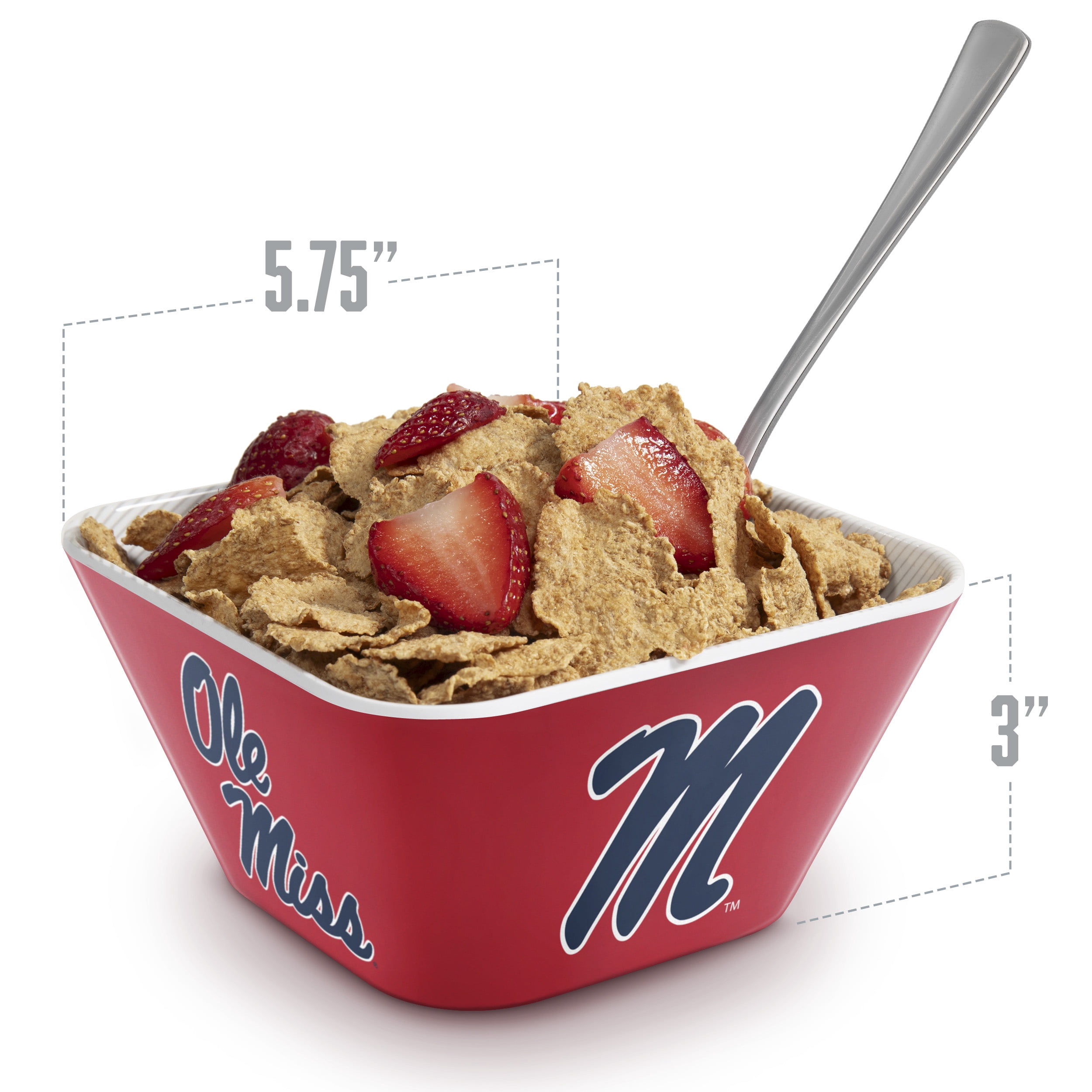 YouTheFan NCAA Mississippi Rebels Small Snack Bowl