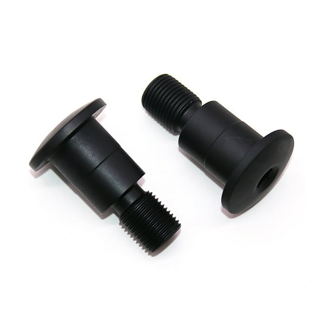 Speravity 2 pack/lote 1 par de adaptador de rosca para espejo de extremo de barra de motocicleta, enchufe para manillar de motocicleta Accesorios para motos