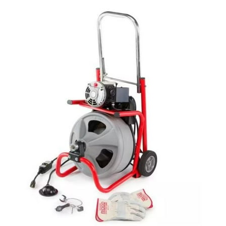 Ridgid Drain Cleaning Machine, Corded, 165 RPM 52363