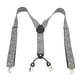 thumbnail image 1 of Tirantes para hombre de 1,4 x 45,3 pulgadas, resistentes, duraderos, con clip de metal, espalda en Y, gran comodidad, ajustables, tirantes de vestir para hombre para adultos, 1 of 15
