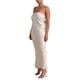 thumbnail image 3 of VISgogo Vestido sin mangas sin espalda para mujer, de una sola pieza elegante sin tirantes de color sólido, vestido de banquete de boda para cóctel VISgogo moda, 3 of 9