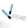thumbnail image 4 of Glowing Skipping Rope 2.8 Meters Cool Unique LED Luminous Jumping Workout Rope with ABS Anti Slip HandleBlue, 4 of 6