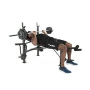 CAP Strength Standard Bench with Butterfly and Preacher Curl