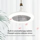 thumbnail image 5 of Mini Lámpara Ventilador de Techo LED Bsvklp Con Fragancia 360 Rotación E27 30W, 5 of 9
