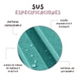 thumbnail image 4 of Panel Decorativo WPC 3D Tipo Lambrín Verde Olivo 12 Piezas 1m x 16cm Pared Interior, 4 of 6