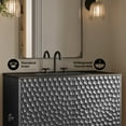 thumbnail image 4 of Bosse 36" Freestanding Bathroom Vanity in Black Oak with Black 3-Hole Widespread Sink Top, 4 of 11