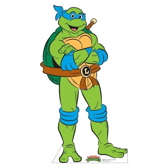 Cardboard People Leonardo Life Size Cardboard Cutout Standup - Teenage Mutant Ninja Turtles (Nickelodeon TV Series)
