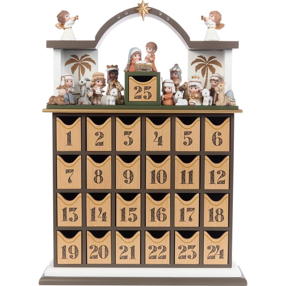 Countdown To Christmas Nativity Advent Calendar with Storybook