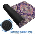thumbnail image 6 of Long Mouse Pads for Desk,Multicolor Ethnic Floral Pattern Desk Mats on Top Of Desks, Desk Mouse Pad Extra Large with 3mm Non-Slip Base and Stitched Edge for Gaming,Office,Work,Home 31.5"x11.8", 6 of 6