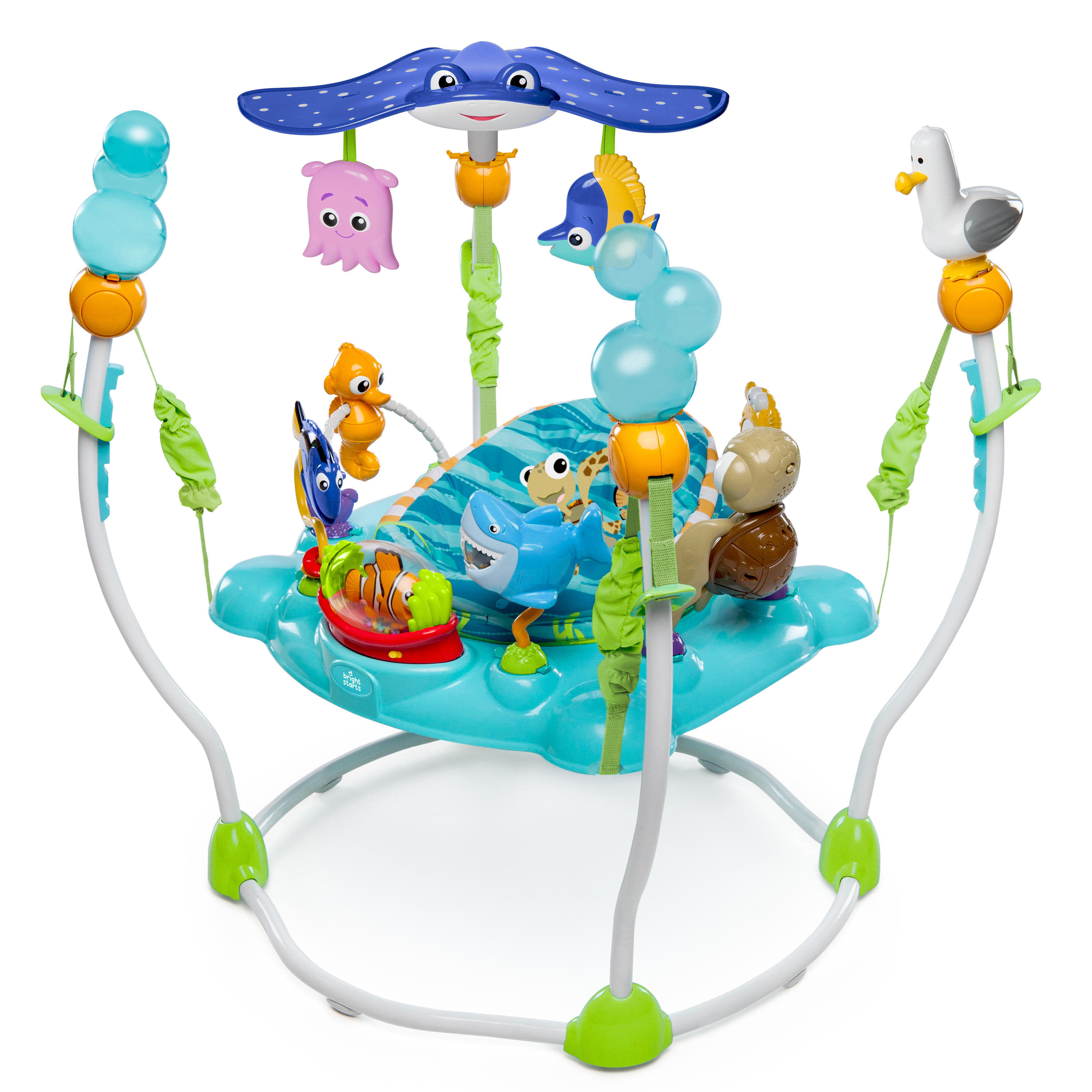 Fisher-Price Animal Wonders Jumperoo with Music, Lights & Sounds 