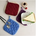 thumbnail image 5 of Pot Holders Cotton Made Machine Washable Heat Resistant Potholder, Pot Holder, Hot Pads, Trivet for Cooking and Baking, 5 of 5